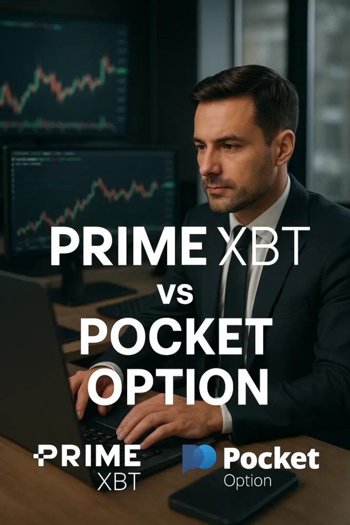 PrimeXBT vs Pocket Option user experience comparison.